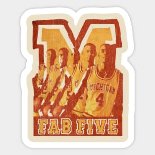 FAB FIVE TEAM Sticker